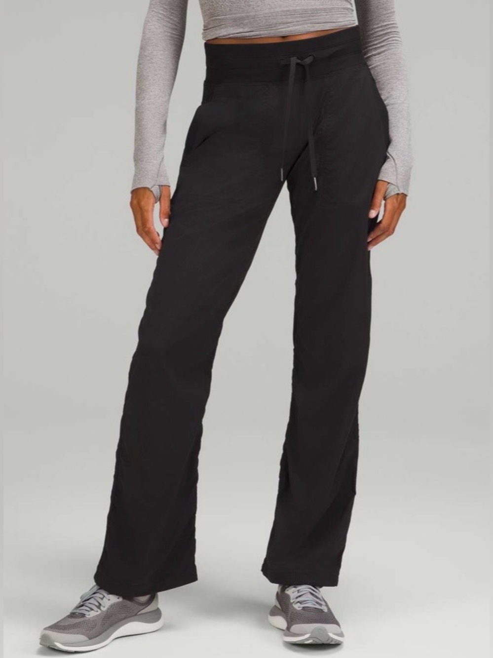 LULULEMON Black Dance Studio Mid Rise Full Length Pant